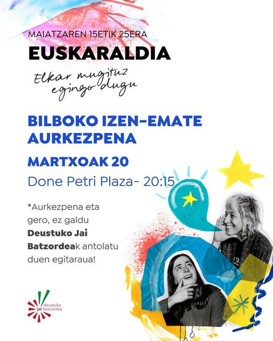 Euskaraldian izena emateko epea zabalik dago