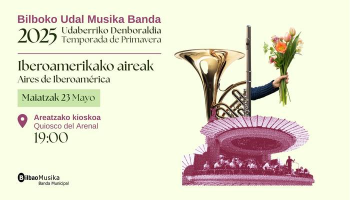 Iberoamerikako Aireak Areatzako kioskoan