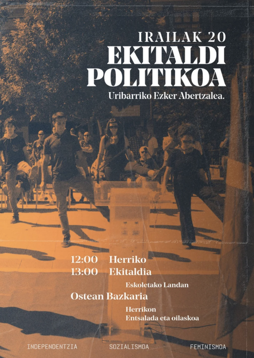 Ezker Abertzaleko EKITALDI POLITIKOA Uribarrin