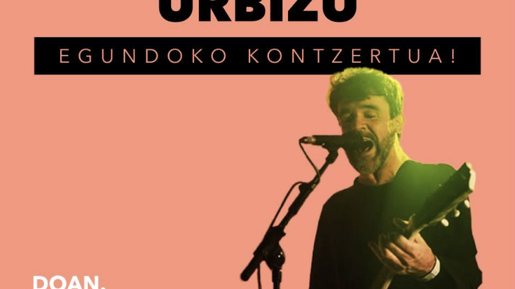 GORKA URBIZUren kontzertua Bilboko Kale Nagusian