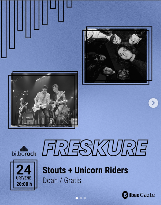 FRESKURE STOUTS + UNICORNS RIDERS Bilborocken