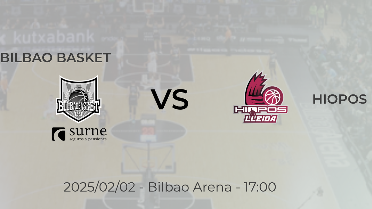 Surne Bilbao Basketen hitzordua Miribillan