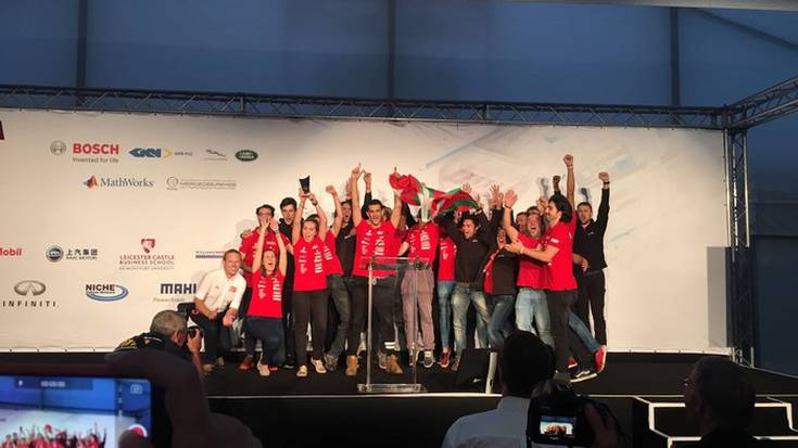 Formula Student Bizkaia taldeko monoplazak 4 sari irabazi ditu Silverestoneko txapelketan