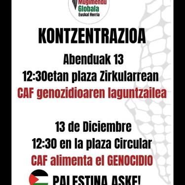 Kontzentrazioa plaza Zirkularrean