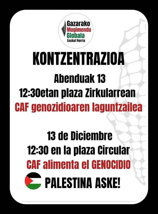 Kontzentrazioa plaza Zirkularrean