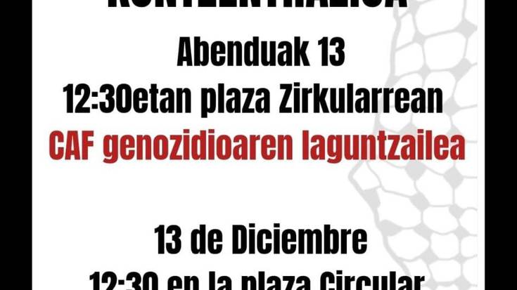 Kontzentrazioa plaza Zirkularrean