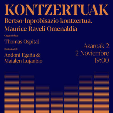 BERTSO - INPROBISAZIO KONTZERTUA Euskalduna Jauregian