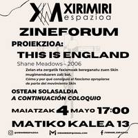 ZINEFORUM Xirimiri espazioan