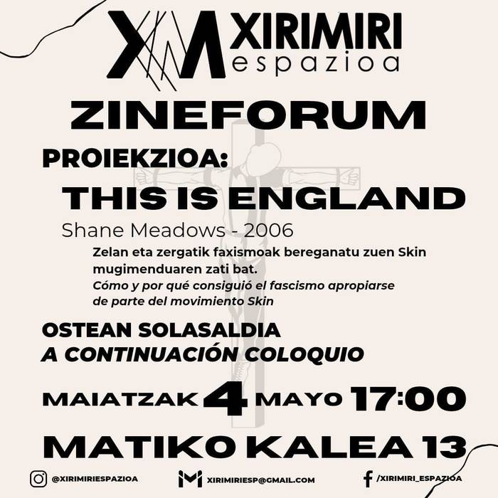 ZINEFORUM Xirimiri espazioan