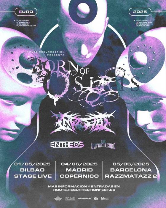 BORN OF OSIRIS Stage Liven