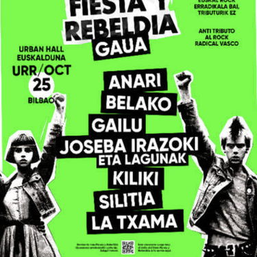 FIESTA Y REBELDIA kontzertua Euskalduna Jauregian