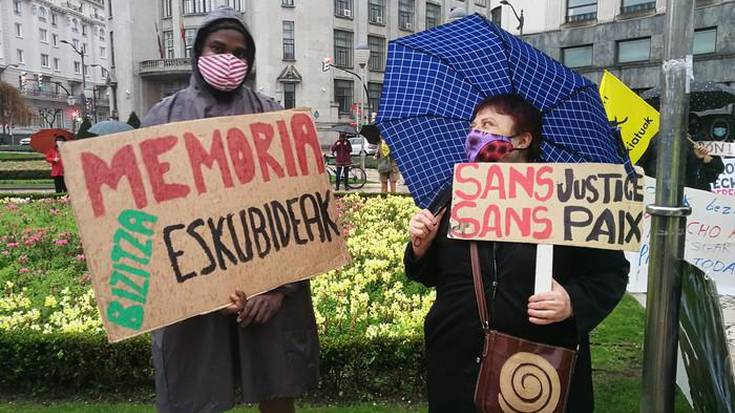 Duintasunaren aldeko martxa egin da asteburuan Bilbon