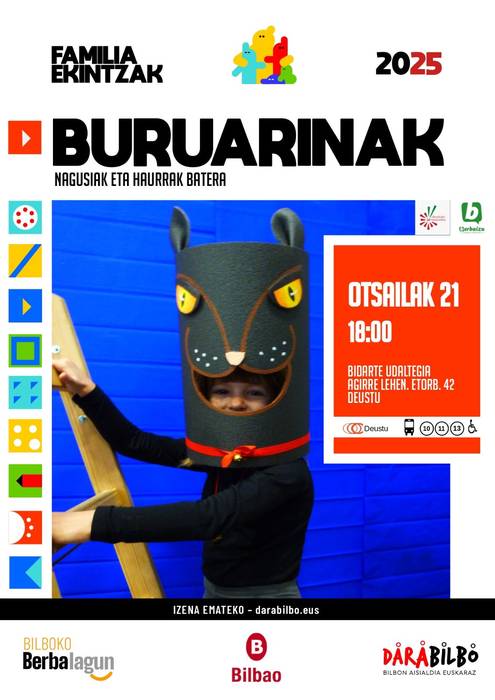 DARABILBO: Buruarinak familia ekintza