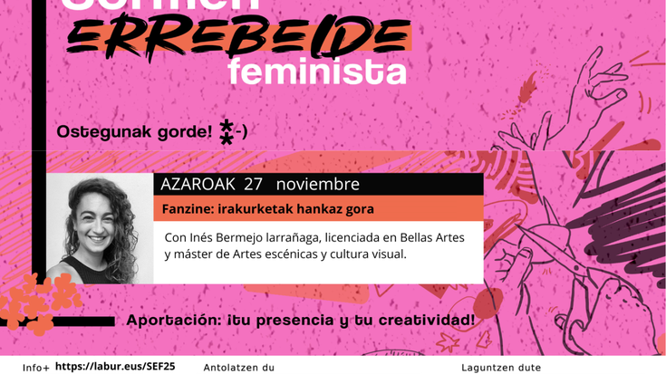 Sormen Errebelde Feminista: Irakurketak hankaz gora