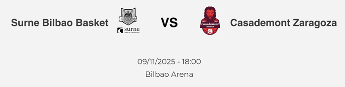 Surne Bilbao Basketen hitzordua Miribillan