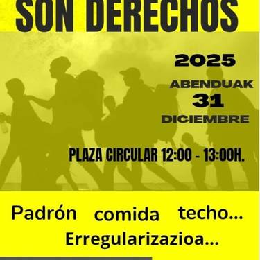 Kontzentrazioa plaza Biribillan: ESKUBIDEAK DIRA!