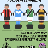 MALLONAKO JAIAK! 2025🩷 1. Futbolin Lehiaketa