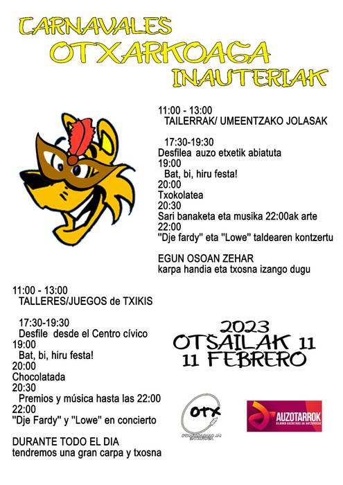 Otxarkoagako inauteriak 2023