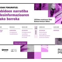 Migrazioak Fokuratuz: hedabideen narratibak eta desinformazioaren aurkako borroka jardunaldia Bizkaia Aretoan