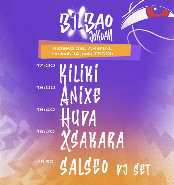BILBAO JOKOAN Areatzako Kioskoan