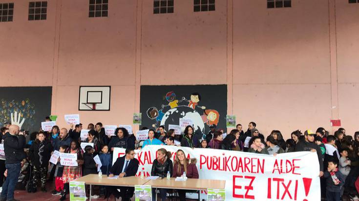 'Mina ez itxi!' lelopean manifestazioa egingo dute ostiralean Santutxun