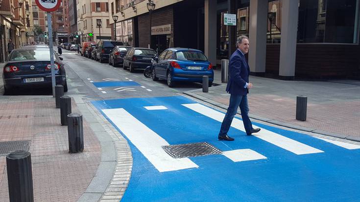 30km/h-ko muga ezarriko da lehenengo aldiz autoentzat Bilboko Kastaños auzoan