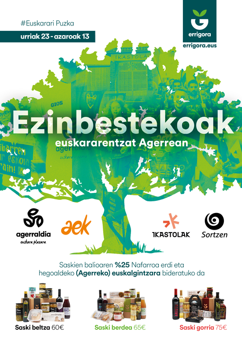 Abian da Errigorako Euskarari Puzka kanpaina
