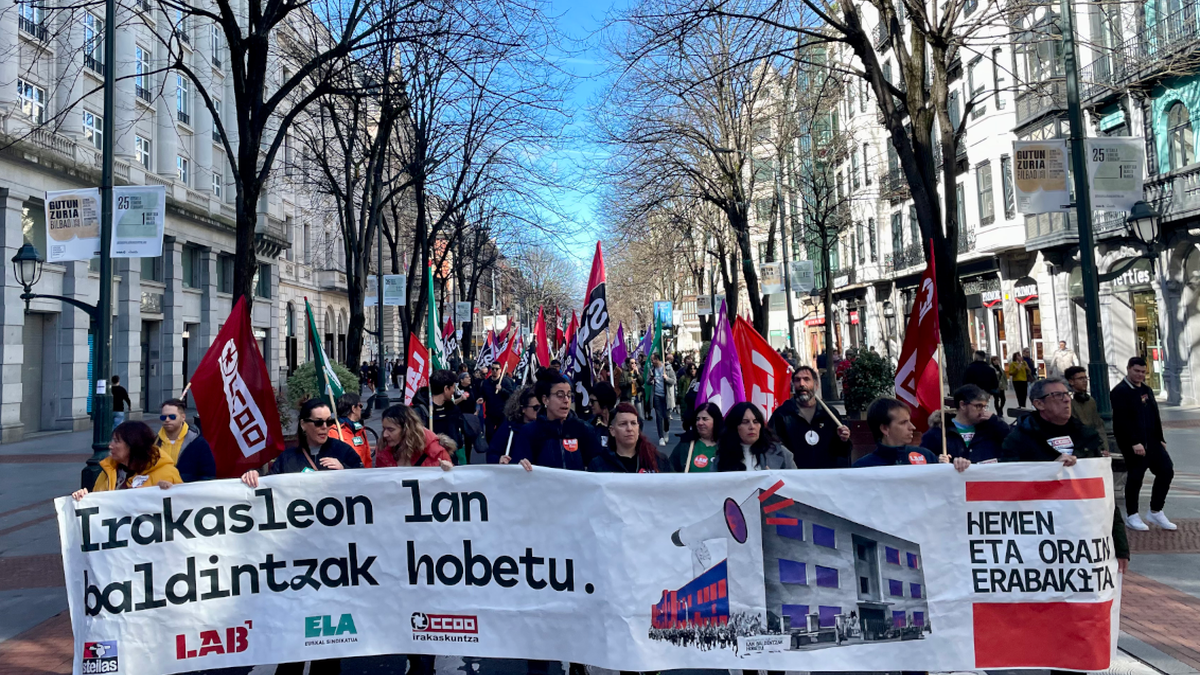 Hezkuntza publikoaren aldeko borrokak fruituak eman ditu