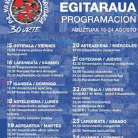 PA.. YA Konpartsaren programazioa