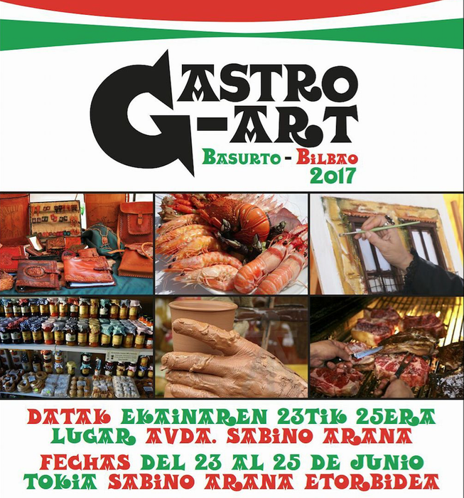 Gastro Art, gastronomia eta artearen topagunea Basurtun