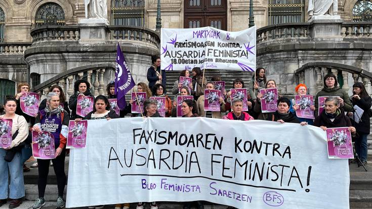 Bilbo Feminista Saretzen plataforma: “Feministoi ahotsa altxatzea dagokigu”