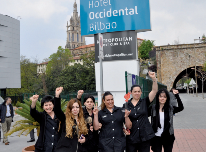 Occidental Bilbao hoteleko 'kellyen' borroka eta garaipena bildu dute liburuxka batean