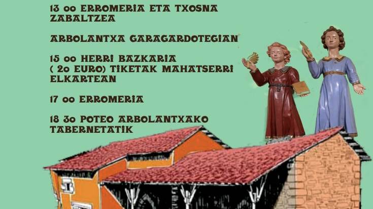 Justugune jaia abuztuaren 2an.  JUSTIBASO-MIKOLETA EGITASMOA