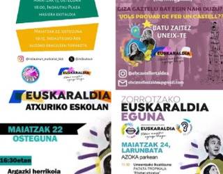 Euskaraldiari amaiera emateko ekitaldiak antolatu dituzte Bilboko lau auzotan
