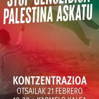 SANTUTXU PALESTINAREKIN 🇵🇸 kontzentrazioa