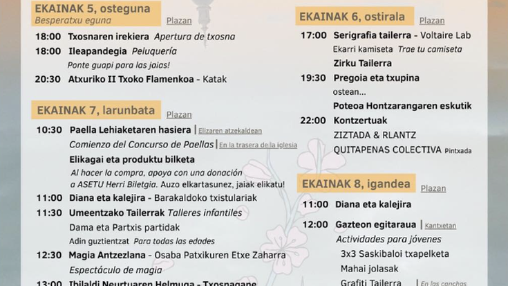 🟠 ATXURIKO JAIAK 2025🎉