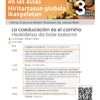 "Hiritartasun globala ikasgeletan" jardunaldia La Sinsorgan