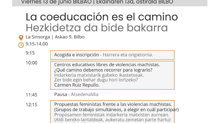 "Hiritartasun globala ikasgeletan" jardunaldia La Sinsorgan