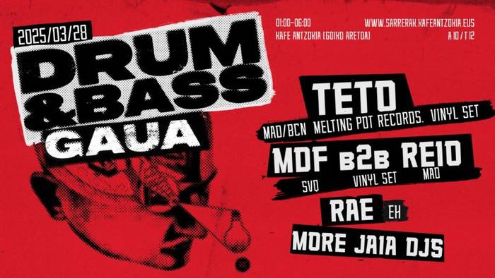Drum & Bass Gaua Kutxa Beltzan