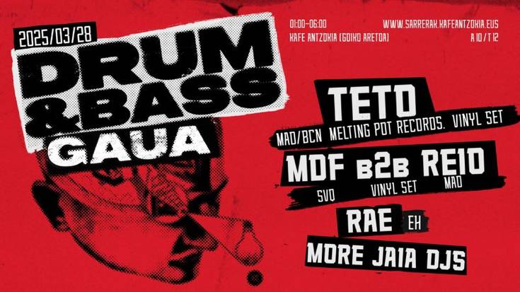 Drum & Bass Gaua Kutxa Beltzan