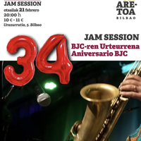 34. BJC-ren Urteurrena Jazzon Aretoan