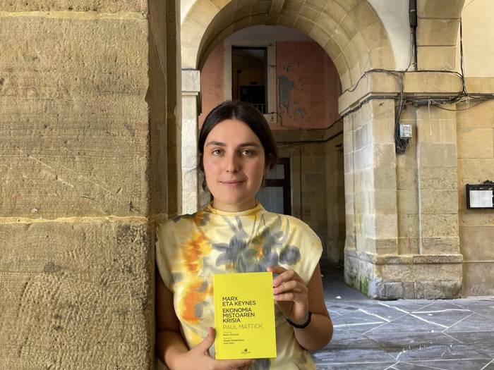 Marx eta Keynes, ekonomia mistoaren krisia (Paul Mattick) liburuaren aurkezpena Zirika! Herri Gunean