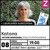 Katona liburuaren aurkezpena Zirika! Herri Gunean