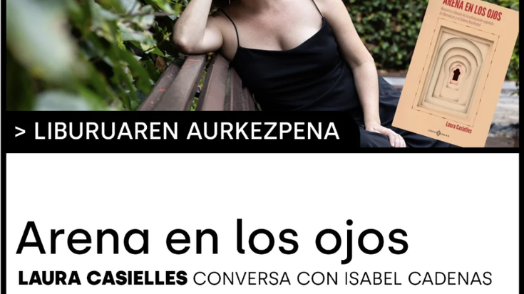 ARENA EN LOS OJOS liburuaren aurkezpena Zirika! Herri Gunean
