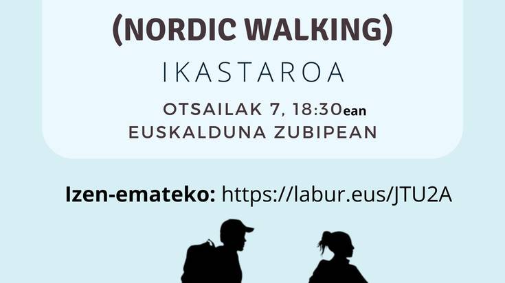 Ipar Martxa (Nordic Walking" ikastaroa