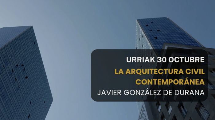 Klasikoak berreraikitzen: LA ARQUITECTURA CIVIL CONTEMPORÁNEA hitzaldia Foru Liburutegian