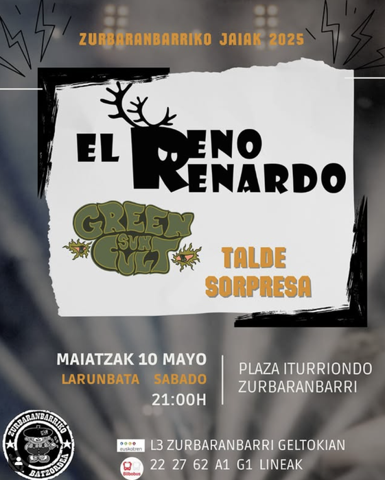 🔥ZURBARANBARRIKO JAIAK 2025!🔥 El Reno Renardo