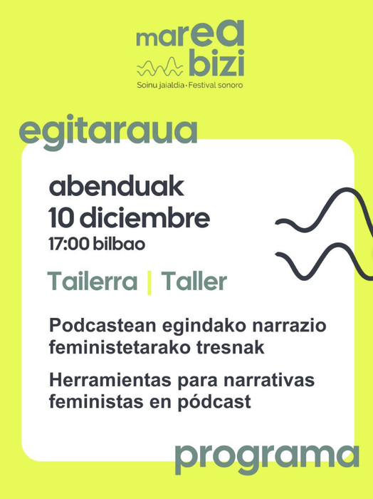 🌊 𝐌𝐚𝐫𝐞𝐚 𝐁𝐢𝐳𝐢. 𝐒𝐨𝐢𝐧𝐮 𝐣𝐚𝐢𝐚𝐥𝐝𝐢𝐚: Tailerra Ekonopolon