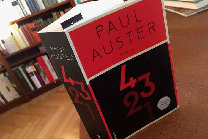 Paul Austerrek '4 3 2 1' eleberria aurkeztuko du asteazkenean Alondegian