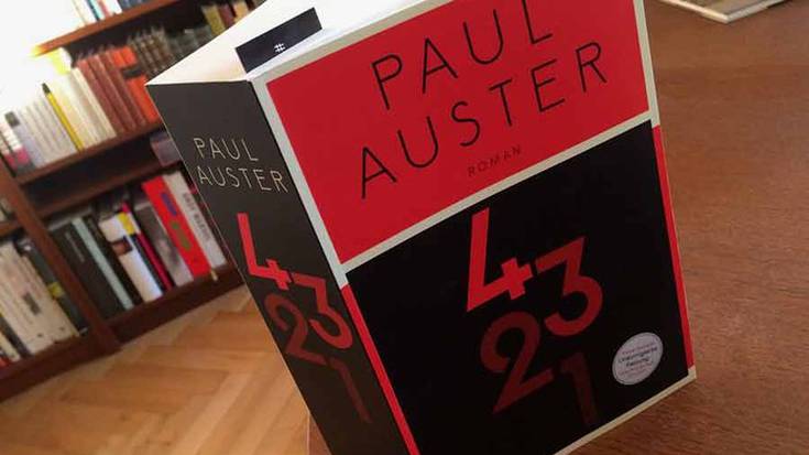 Paul Austerrek '4 3 2 1' eleberria aurkeztuko du asteazkenean Alondegian